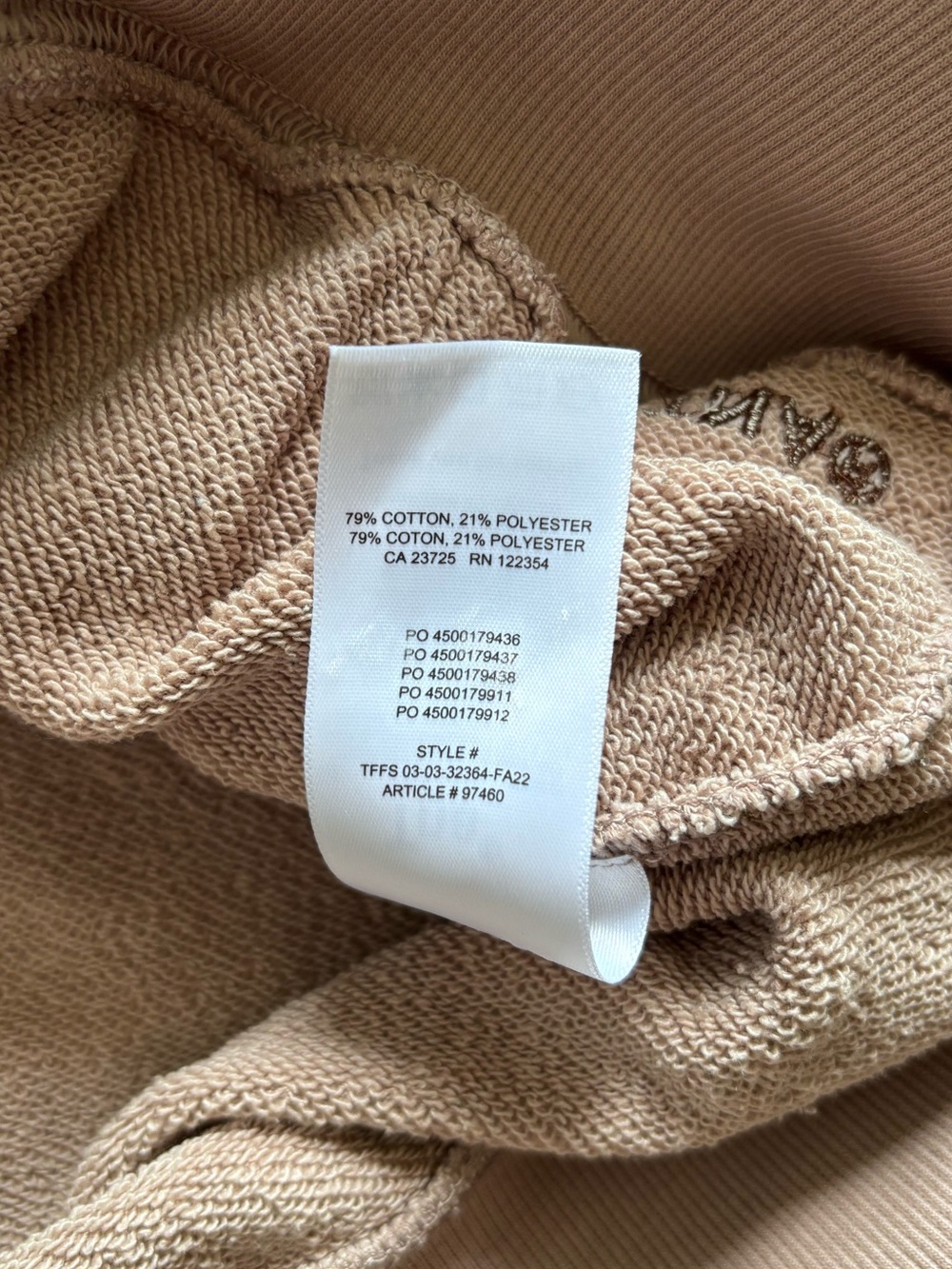 TNA Terry Sweatfleece Perfect Fit Hoodie - Picture 5 of 9